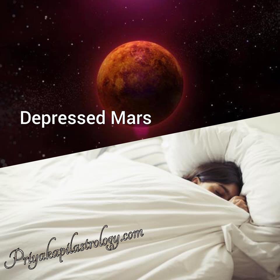 A Depressed Mars in your Birthchart